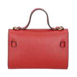 Uma Borsa a mano da donna Vera pelle 06525-D10 ROSSO SCURO Gave Lux