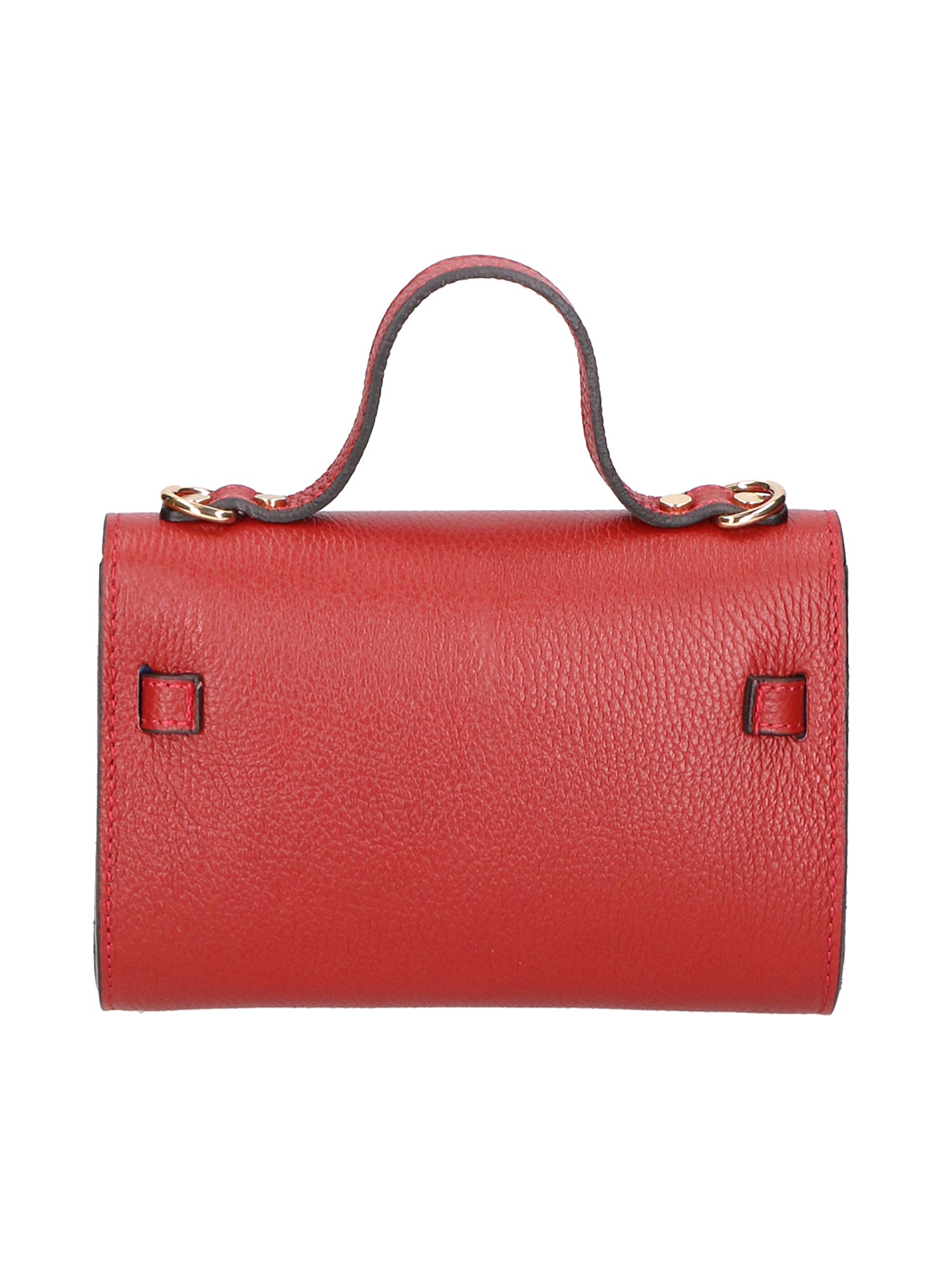 Uma Borsa a mano da donna Vera pelle 06525-D10 ROSSO SCURO Gave Lux