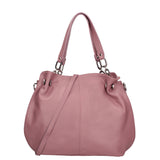 Ereba Borsa a mano da donna Made in Italy 100% pelle 3305-S73 ROSA ANTICO Gave Lux