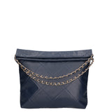 Violante Borsa a spalla donna Vera pelle 06897-S24 BLU JEANS Gave Lux