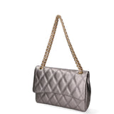 Argentia Borsa a tracolla da donna Vera pelle 04228-DL03 CANNA DI FUCILE Chiara Ferretti