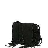 Iolanthe Borsa a tracolla da donna Vera pelle 1421-NERO Gave Lux