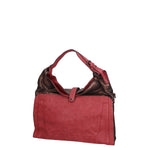 Edera Elite Borsa a spalla da donna Vera pelle LK0247-BORDEAUX Gave Lux