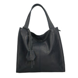 Aelia Borsa a spalla da donna Vera pelle 3312-D26 BLU SCURO DARK BLUE Gave Lux