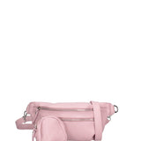 Marsupio da donna in vera pelle 100% pelle 07240-D56 PINK Roberta Rossi