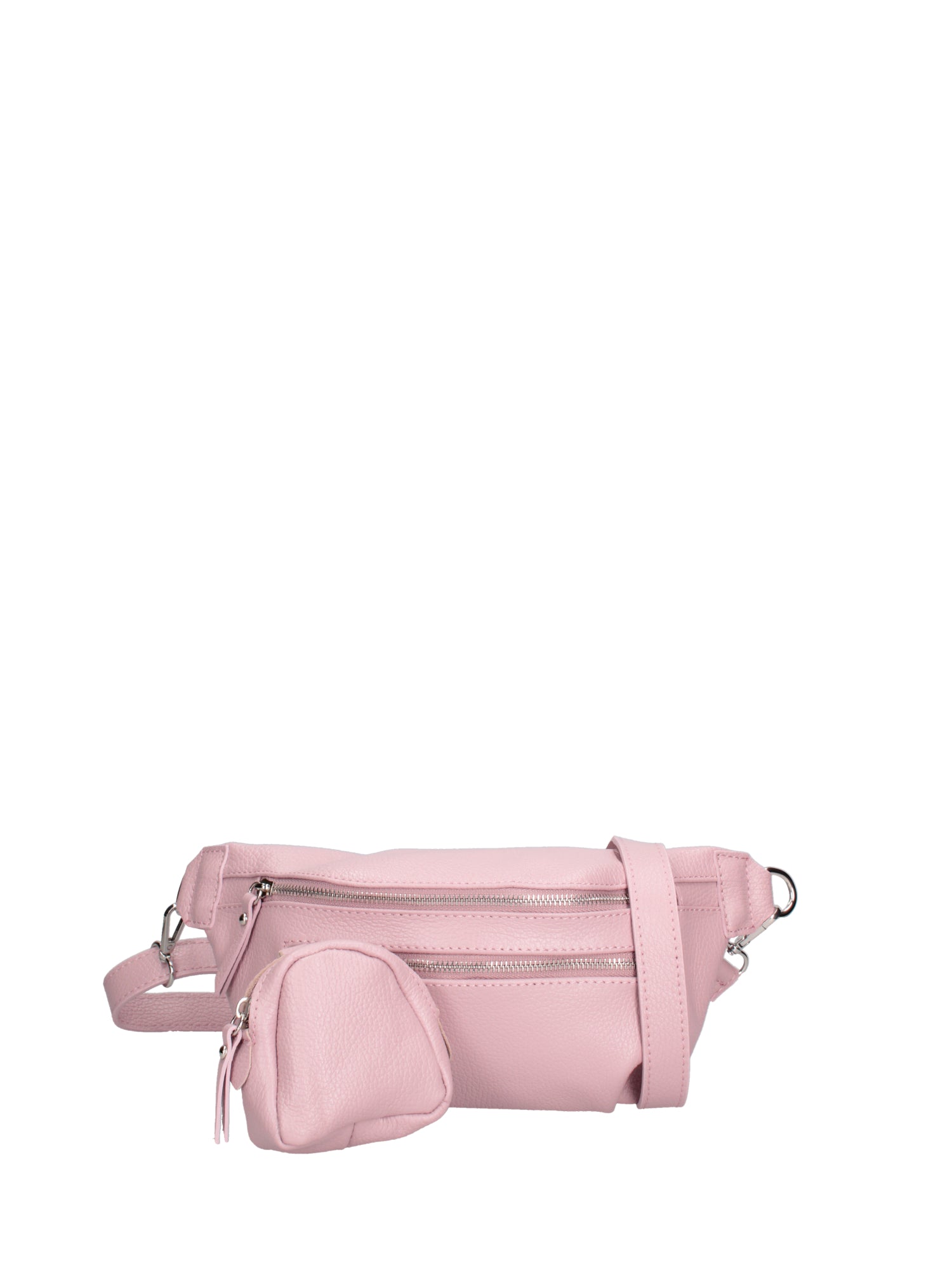 Marsupio da donna in vera pelle 100% pelle 07240-D56 PINK Roberta Rossi