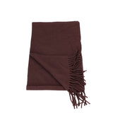 71% Poliestere 30% Viscosa SRP036-CIOCCOLATO Sciarpa donna Silvana Elite Gave Lux