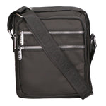 Borsa a tracolla uomo 100% pelle PU PCL3020-BLACK Northampton Polo Club