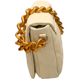 Aurélia Borsa a spalla da donna Vera pelle 04542-S37 LATTE Gave Lux