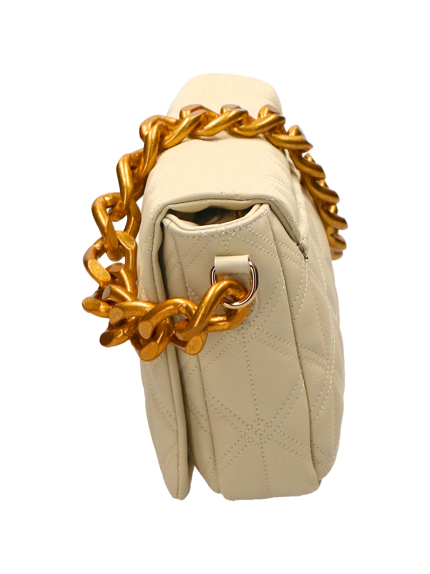 Aurélia Borsa a spalla da donna Vera pelle 04542-S37 LATTE Gave Lux