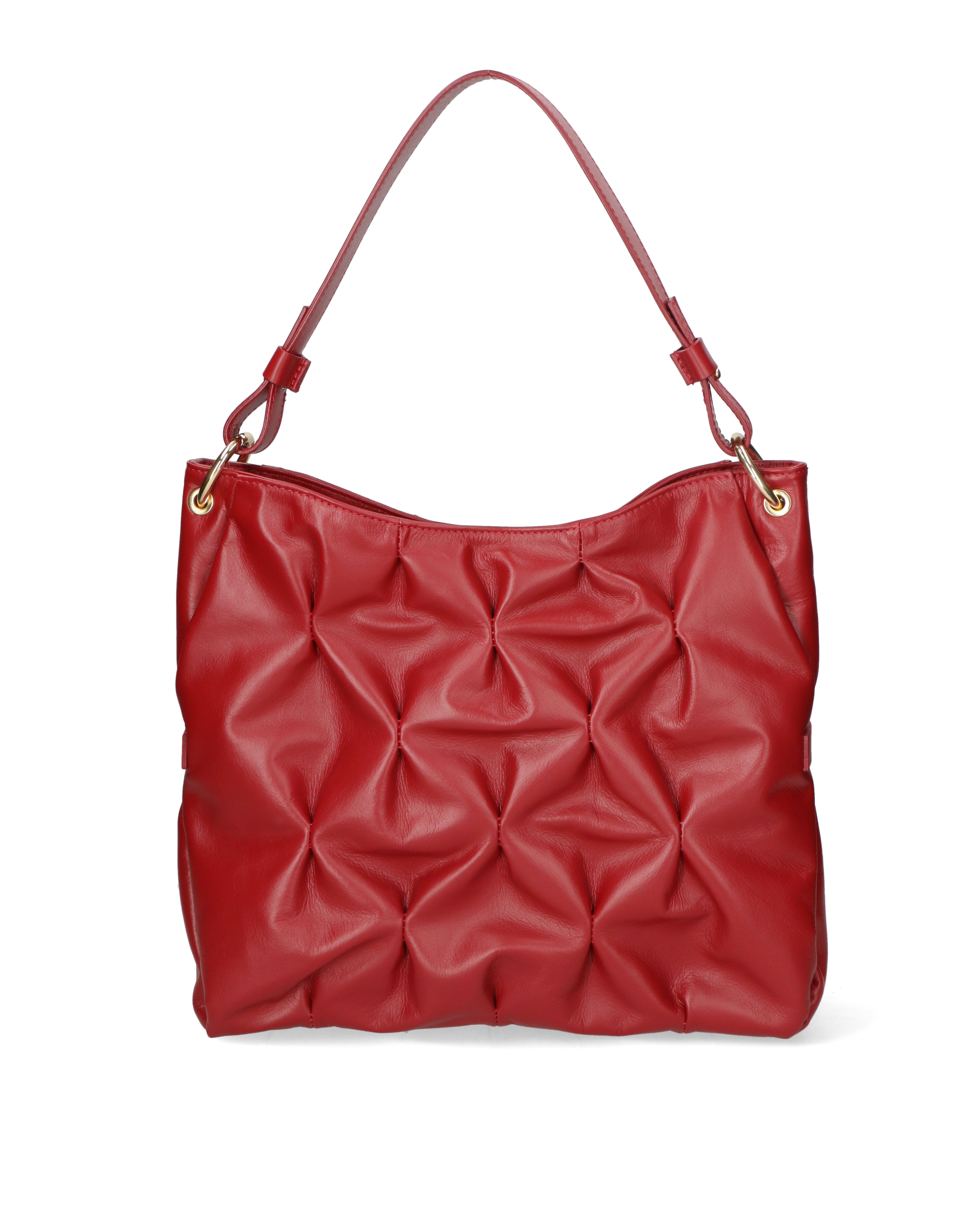 Auralie Borsa a spalla da donna Vera Pelle 03998-S10 RUBINO Gave Lux
