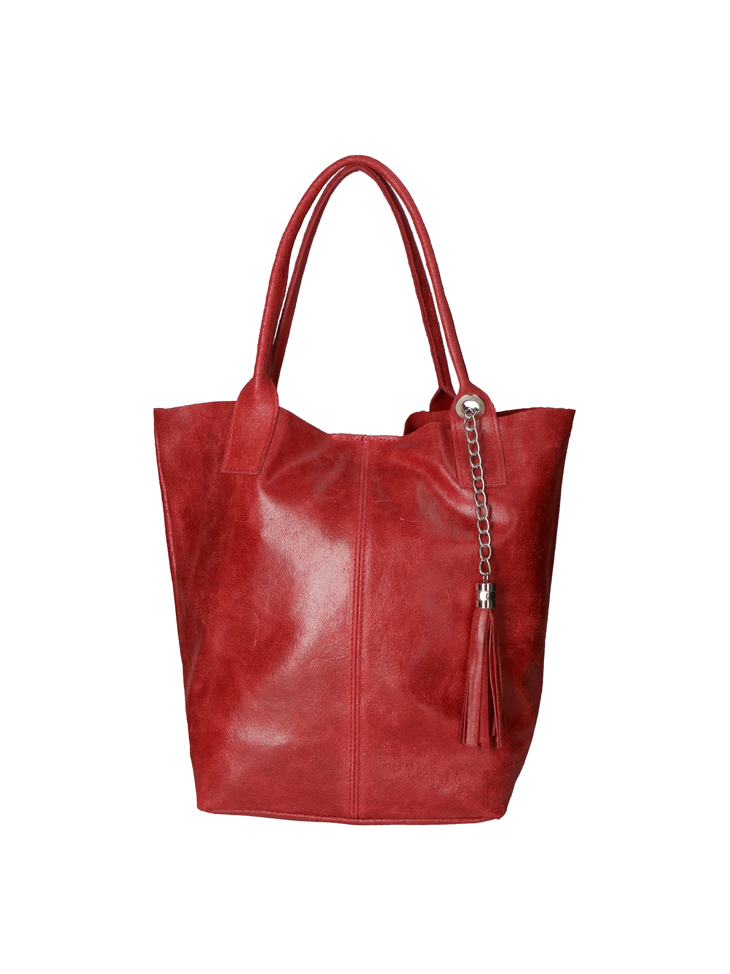 Althea Borsa a mano da donna Vera pelle 5190-024 ROSSO MEDIO Gave Lux