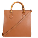 Lorenza Borsa a mano da donna Vera pelle 06524-P608 COGNAC Gave Lux