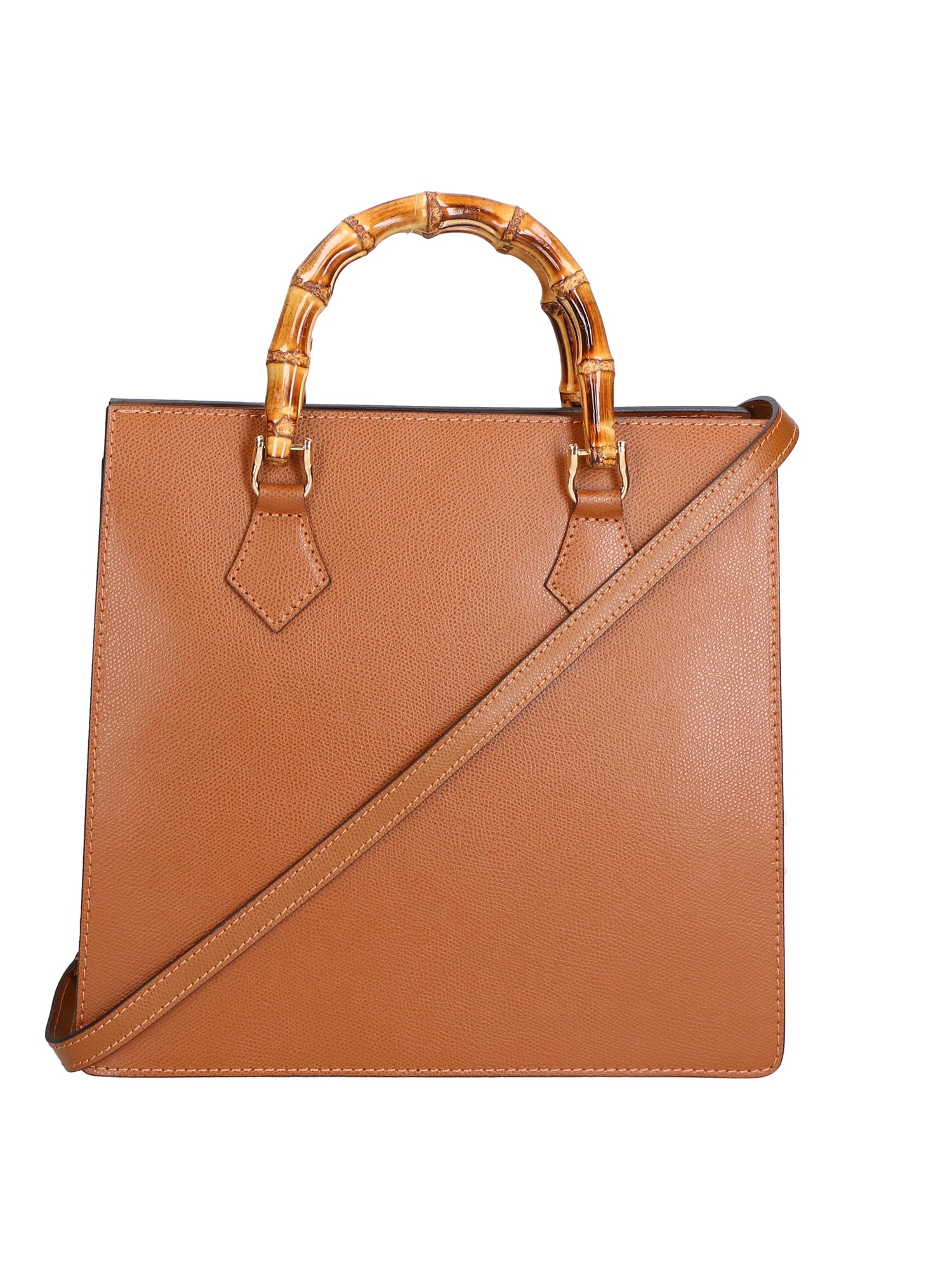 Lorenza Borsa a mano da donna Vera pelle 06524-P608 COGNAC Gave Lux