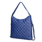 Borsa a spalla convertibile in zaino Vera pelle 07144-S22 BLUETTE Roberta Rossi
