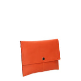Zaffiro 189728-ARANCIO Pochette da donna in vera pelle Gave Lux