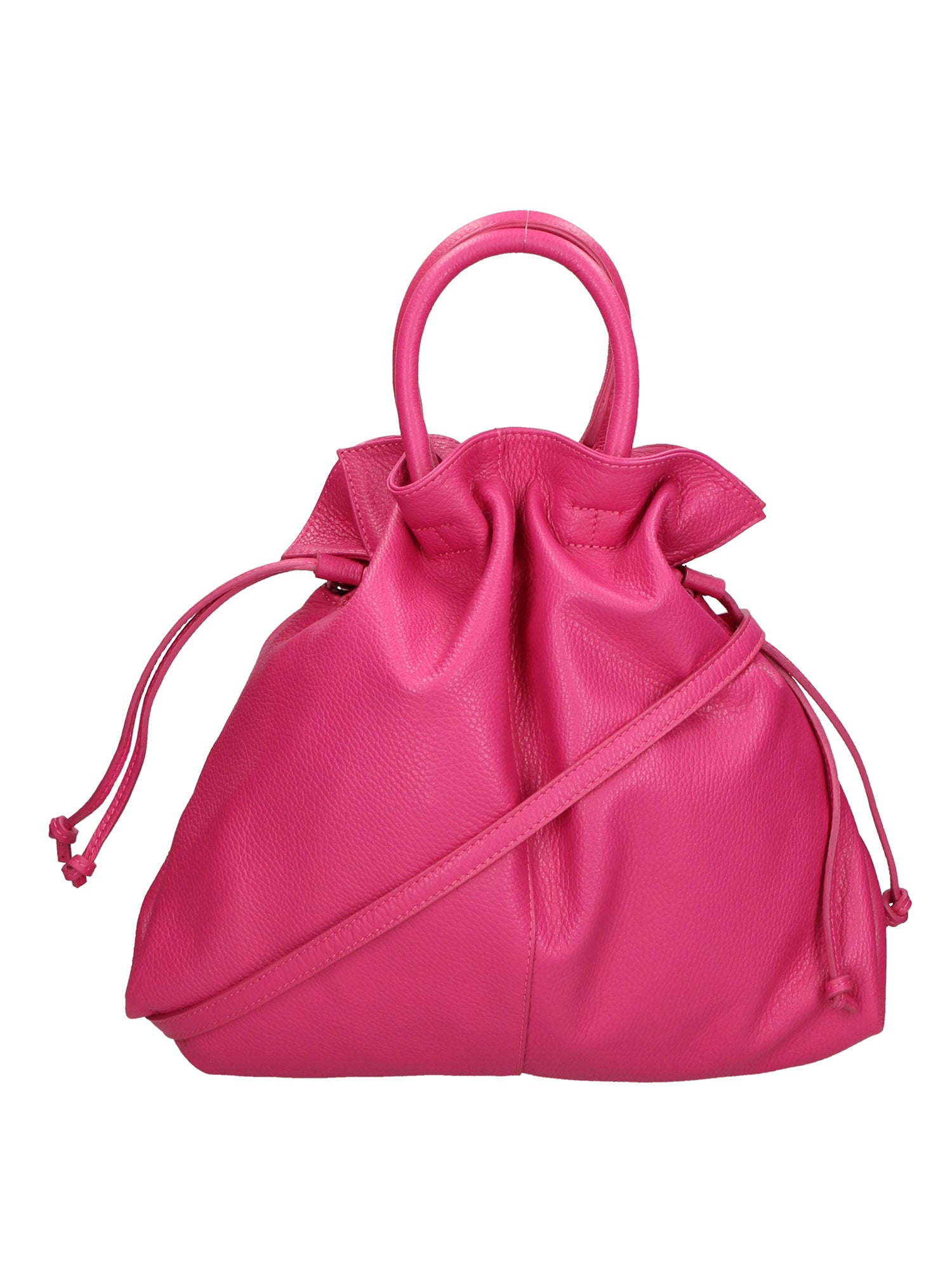Giada Borsa a mano da donna 100% pelle 05837-D02 FUXIA Gave Lux