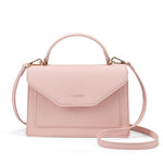 Borsa a mano da donna 100% pelle vegana PU 700-2PT-ROSE Diana&co