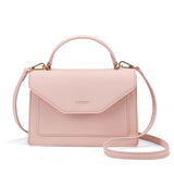 Borsa a mano da donna 100% pelle vegana PU 700-2PT-ROSE Diana&co