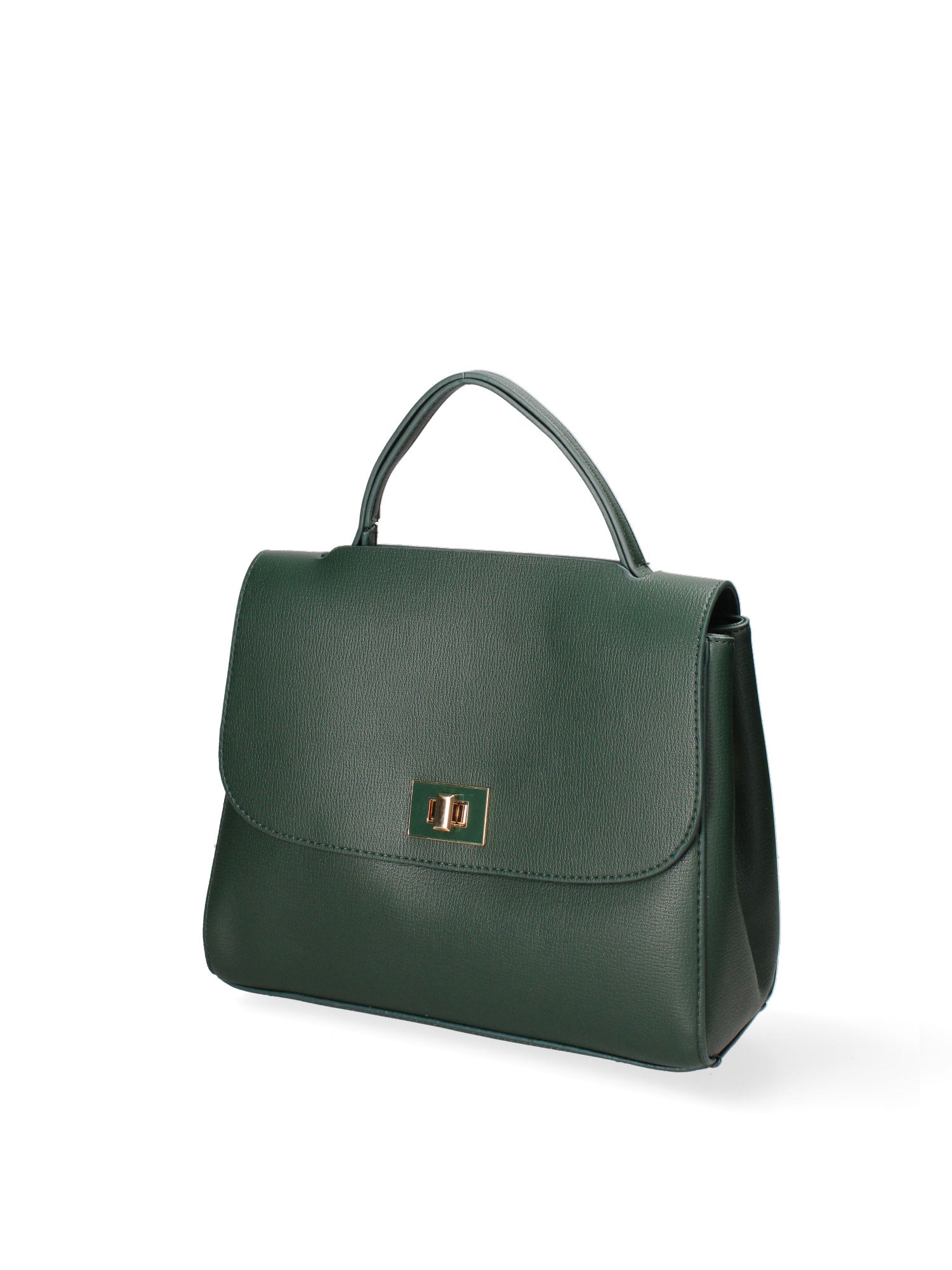 Borsa a mano da donna Ecopelle 635-1-FOREST GREEN Diana&co