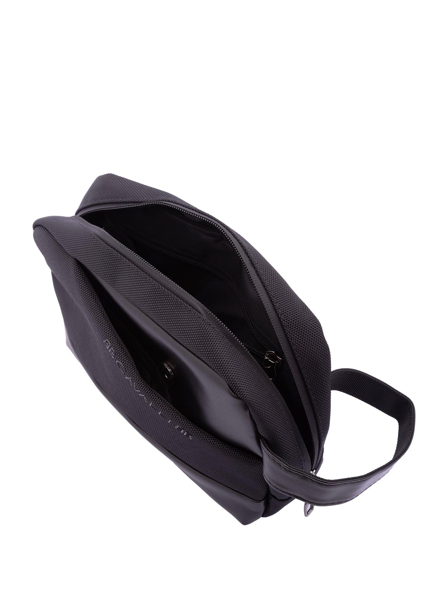 Pochette da uomo in poliestere Casual BC1458-NERO B Cavalli