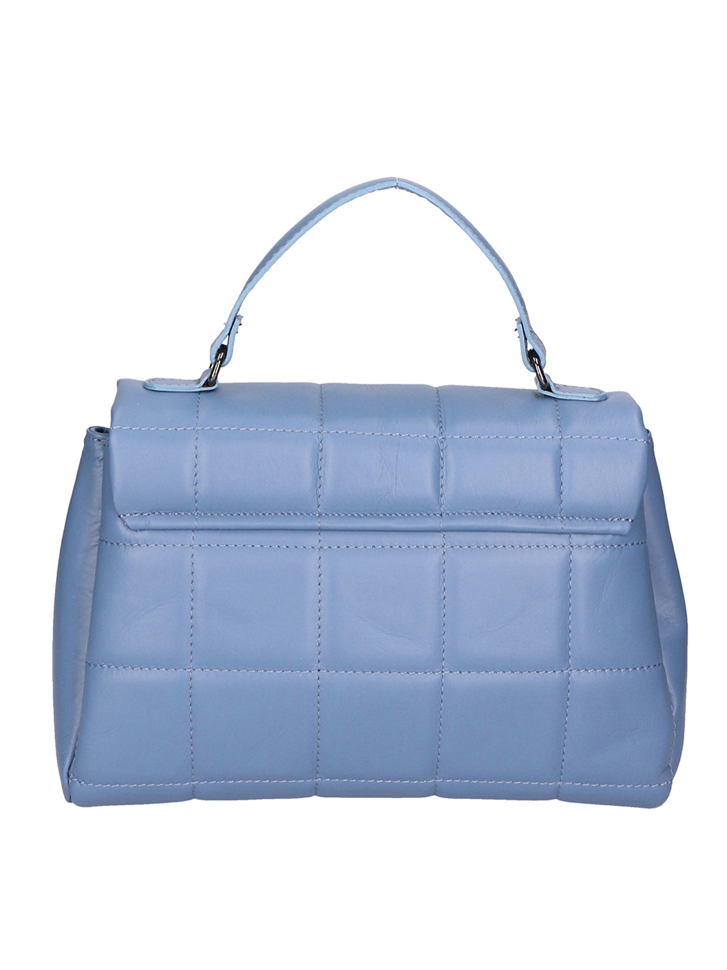 Viola Borsa a mano da donna Vera Pelle 06862-S41 CELESTE SCURO Gave Lux