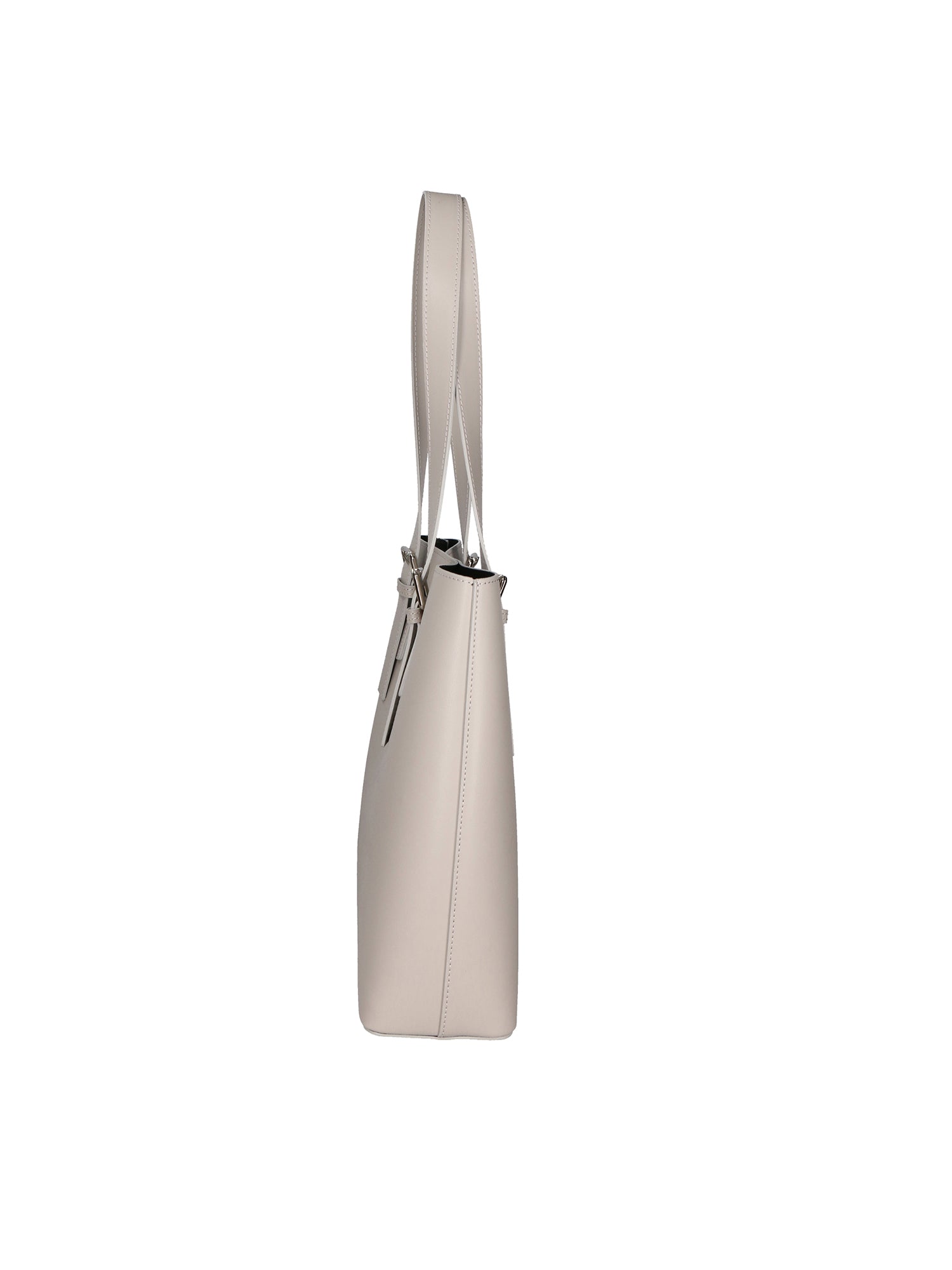 Germana Borsa a spalla da donna 100% pelle 05924-B86 GRIGIO Gave Lux