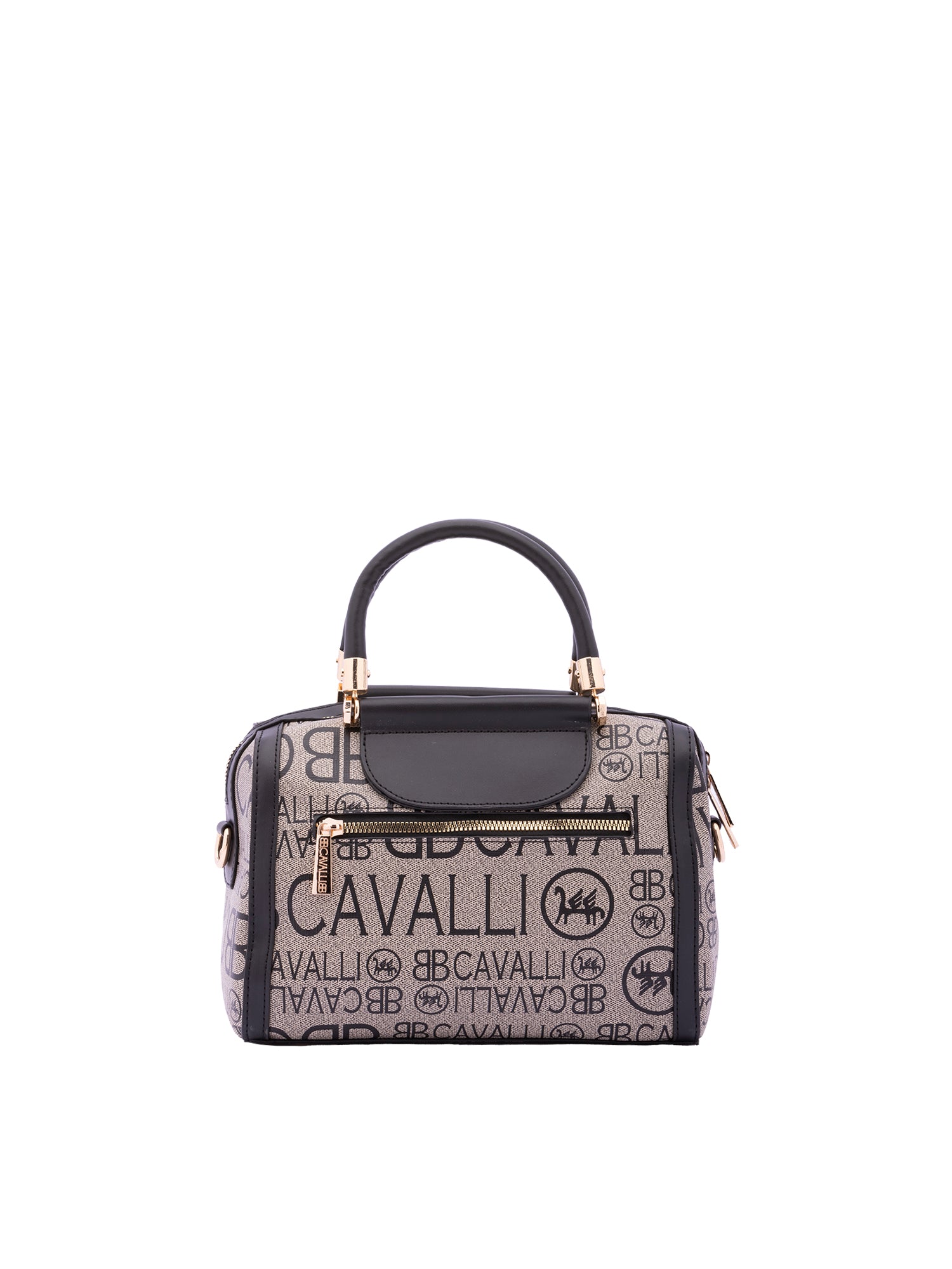 Borsa a bauletto da donna Ecopelle BC1371-NERO B Cavalli