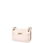 Katie Borsa a tracolla da donna 100% vera pelle 07145-D37 LATTE Viola Castellani