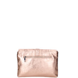 Borsa a mano da donna Vera pelle 07163-L012 ROSA Viola Castellani