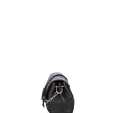 Borsa a tracolla da donna Vera pelle 07143-D28 NERO Roberta Rossi