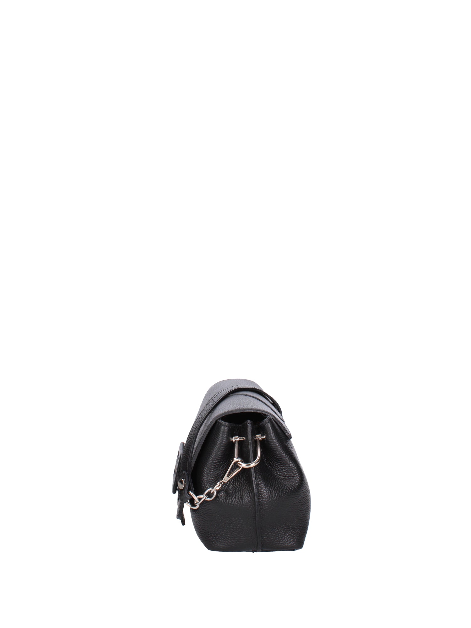 Borsa a tracolla da donna Vera pelle 07143-D28 NERO Roberta Rossi