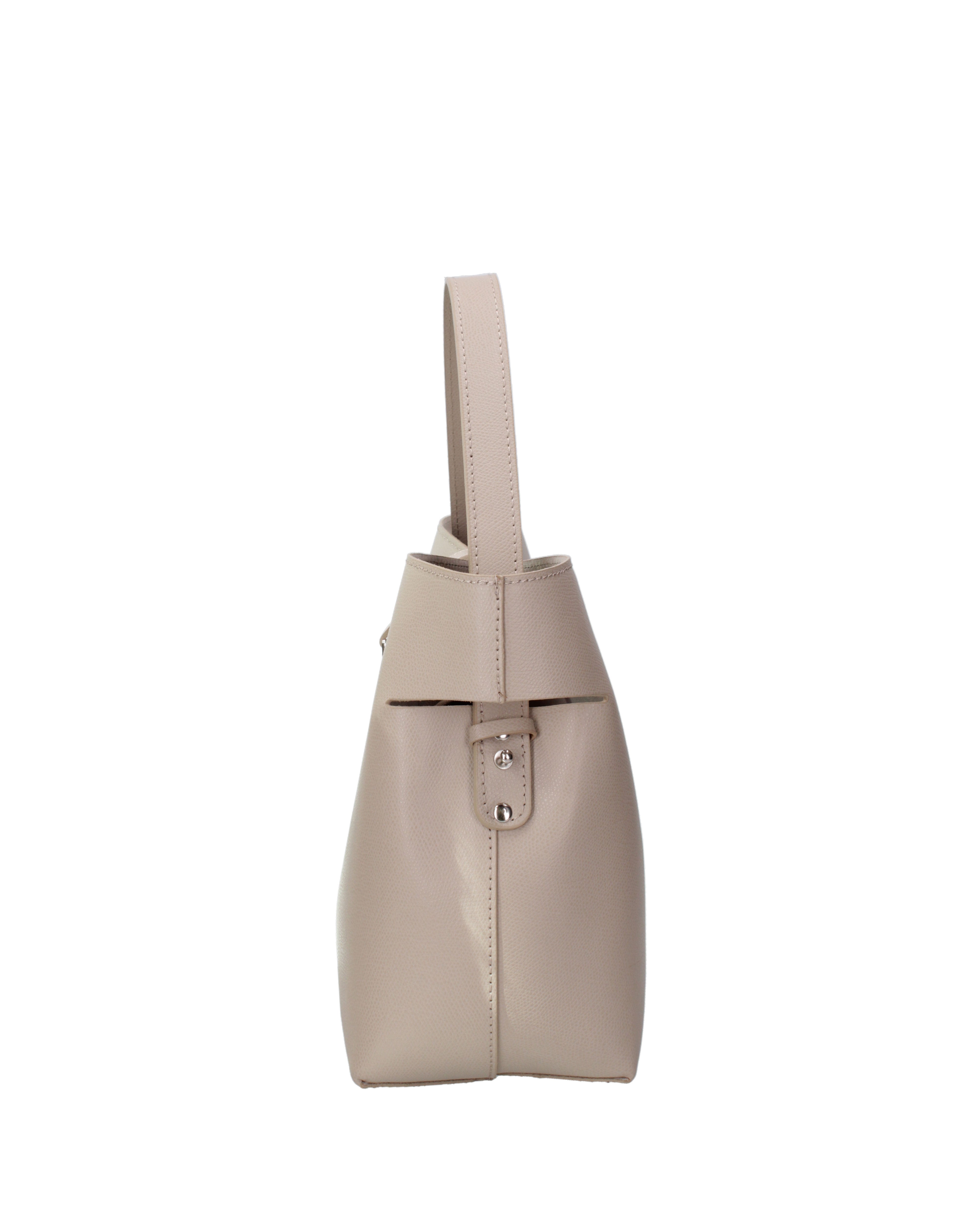 Liviana Borsa a mano da donna Vera pelle 07379-PL05 CAPPUCCINO Gave Lux