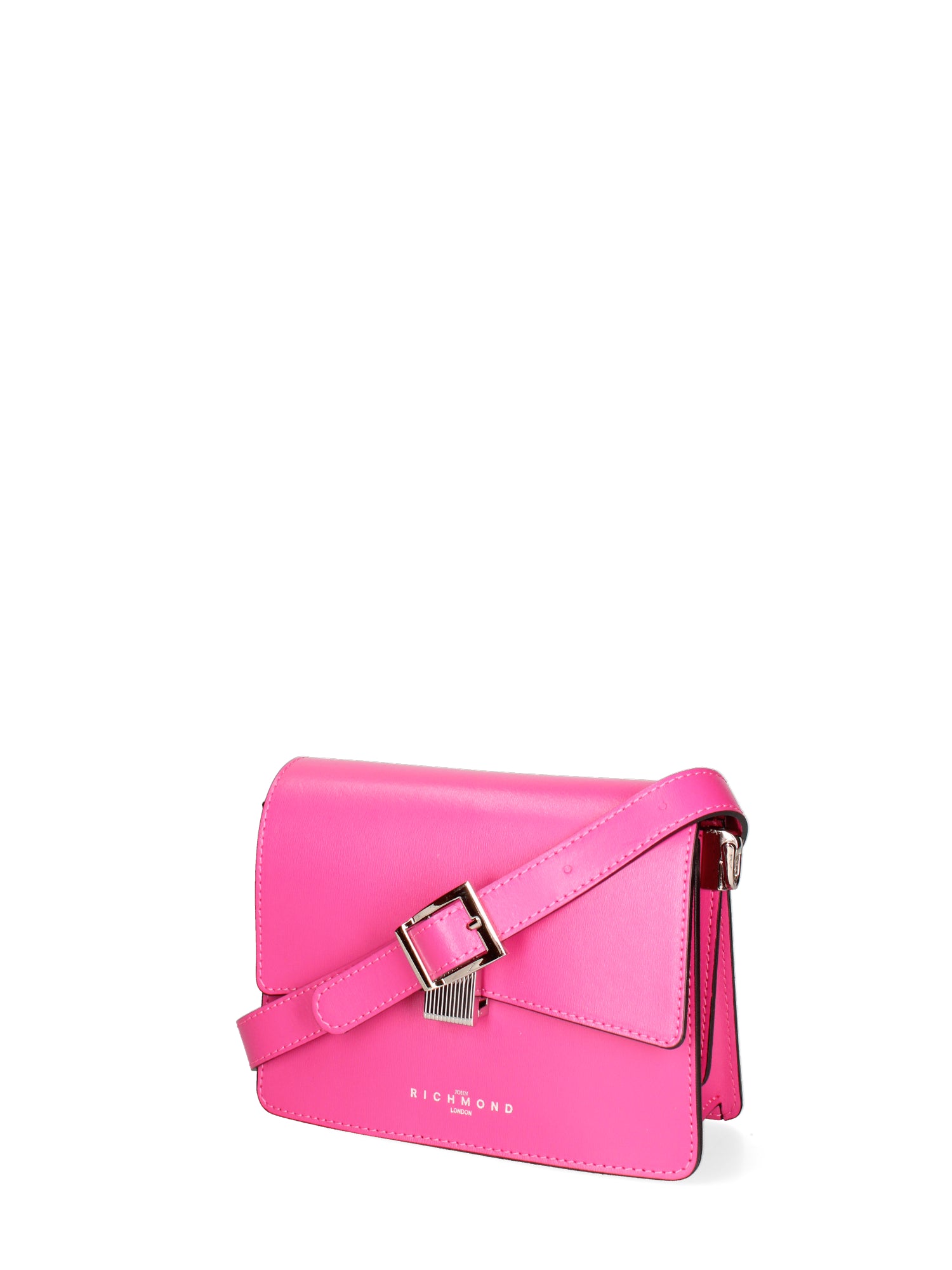 Borsa a tracolla da donna Vera pelle JR-W-1104BX-D. FUXIA-SILVER John Richmond