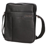 Borsa a tracolla uomo in pelle PU Casual PCL3001-BLACK Northampton Polo Club