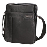 Borsa a tracolla uomo in pelle PU Casual PCL3001-BLACK Northampton Polo Club