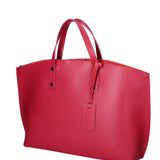 Lumena Borsa a mano da donna Vera pelle 2094-L117 FUXIA SCURO Gave Lux