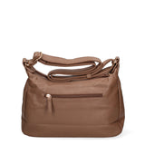 Borsa a spalla da donna Ecopelle BC1345-TAUPE B Cavalli
