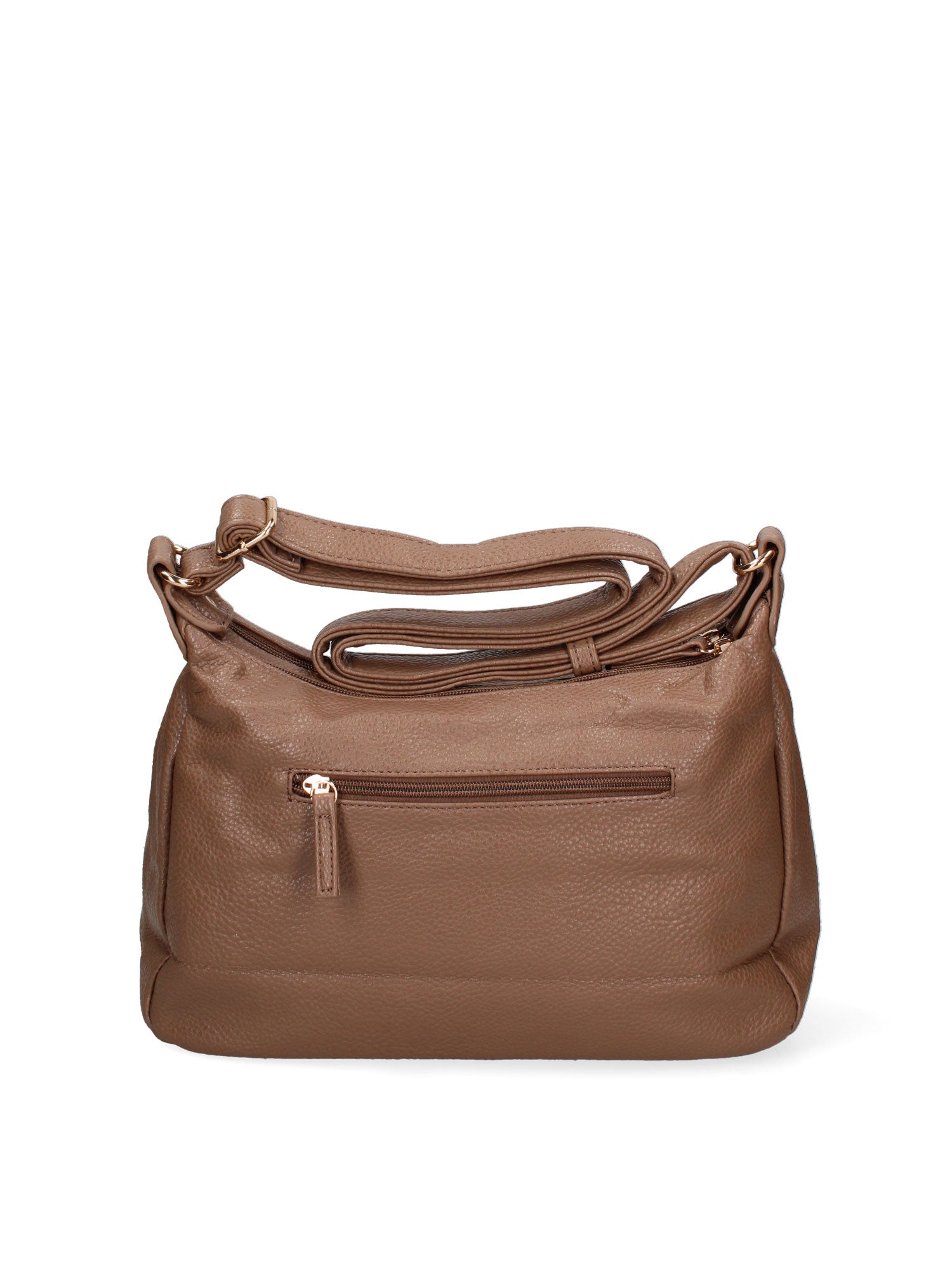 Borsa a spalla da donna Ecopelle BC1345-TAUPE B Cavalli