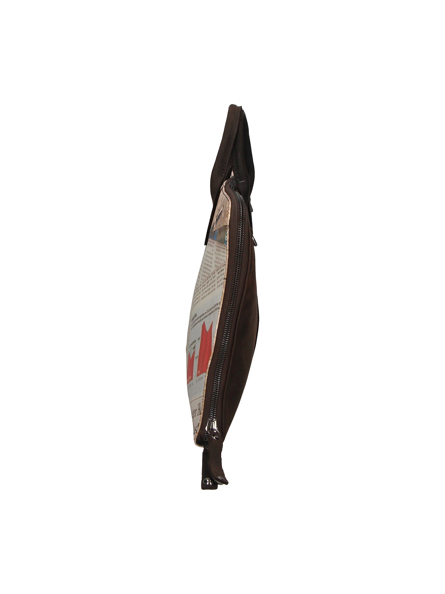 Michela Borsa a mano da donna Vera pelle ZG3007-CAFFE Gave Lux