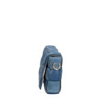 Aranea Borsa a tracolla donna Vera pelle R6080B-D43 BLU PAVONE Chiara Ferretti