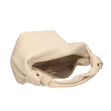Lunaria Borsa a spalla da donna Vera pelle 06007-D37 LATTE MILK Gave Lux