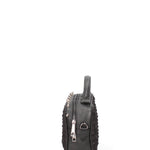 Borsa a spalla da donna Vera pelle JR-W-1076-BLACK DENIM John Richmond