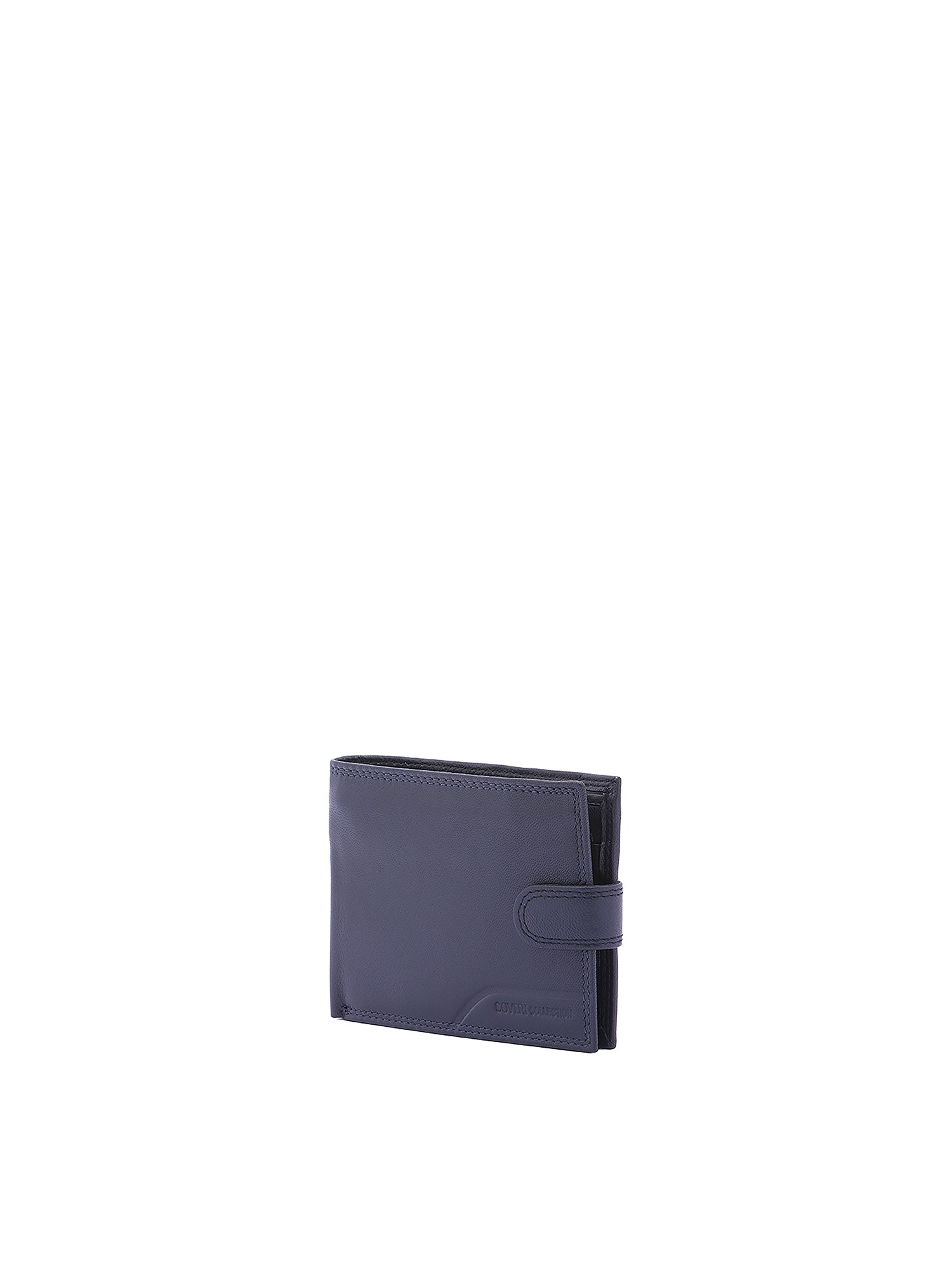 Portafoglio uomo in vera pelle Casual CC808-298-BLU Coveri Collection