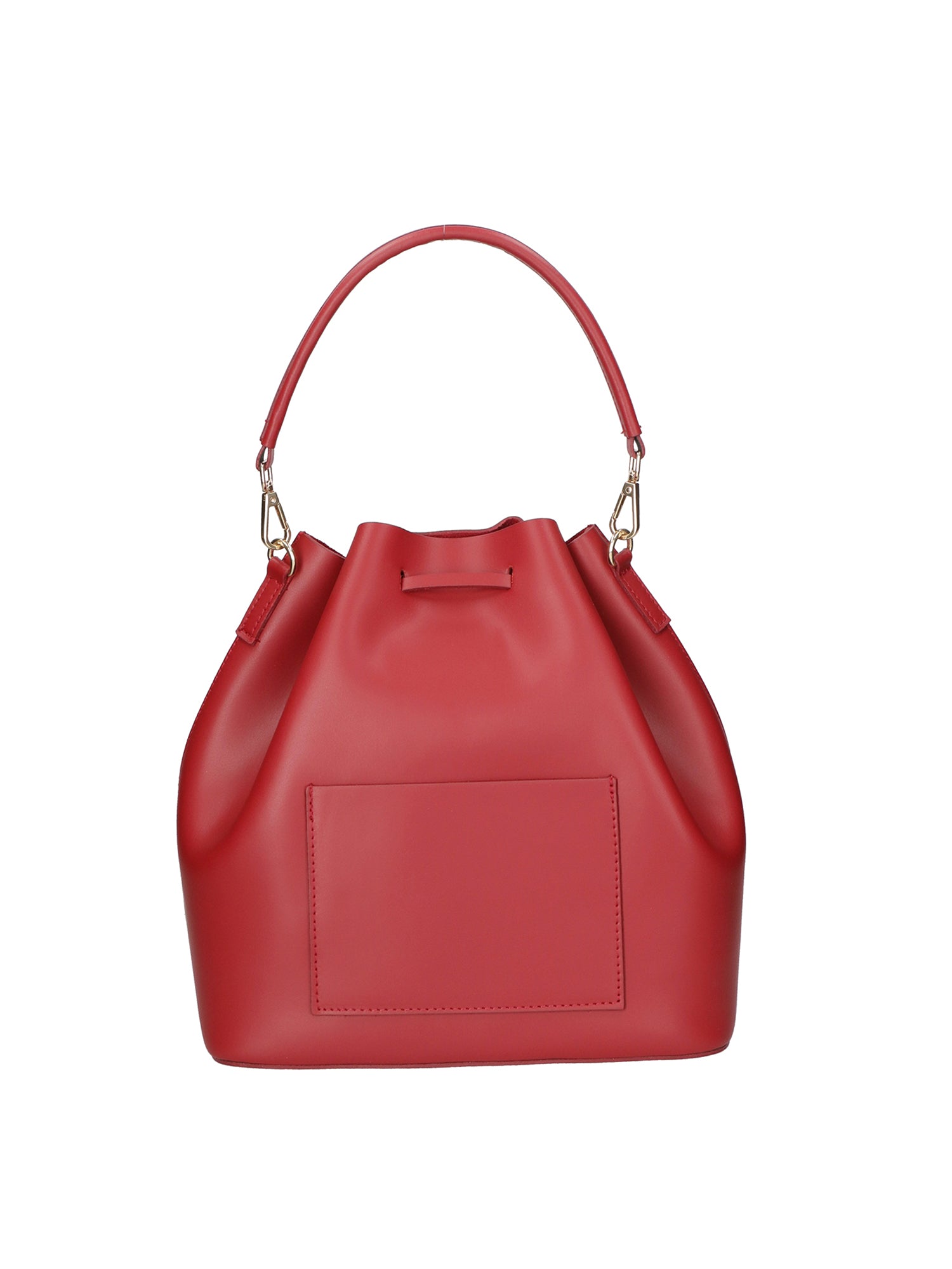 Erina Borsa a mano da donna Vera pelle 8073-L130 ROSSO SCURO Gave Lux