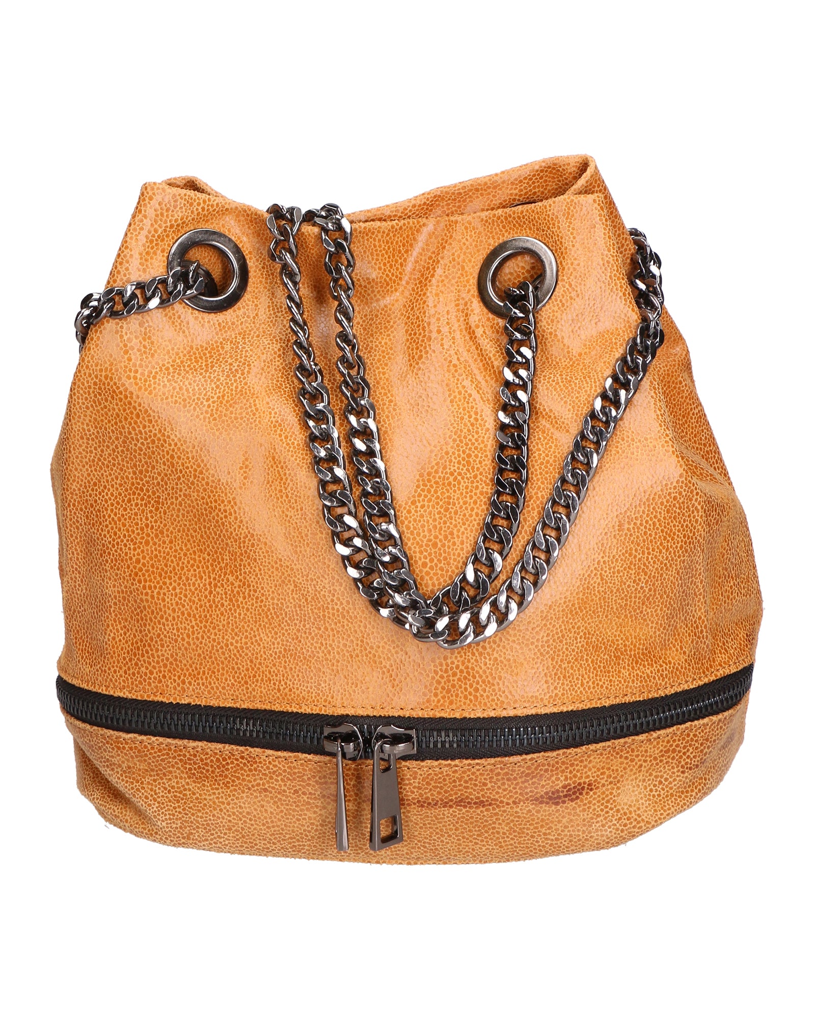 Cora Borsa a spalla da donna Vera pelle 1131-CUOIO Gave Lux