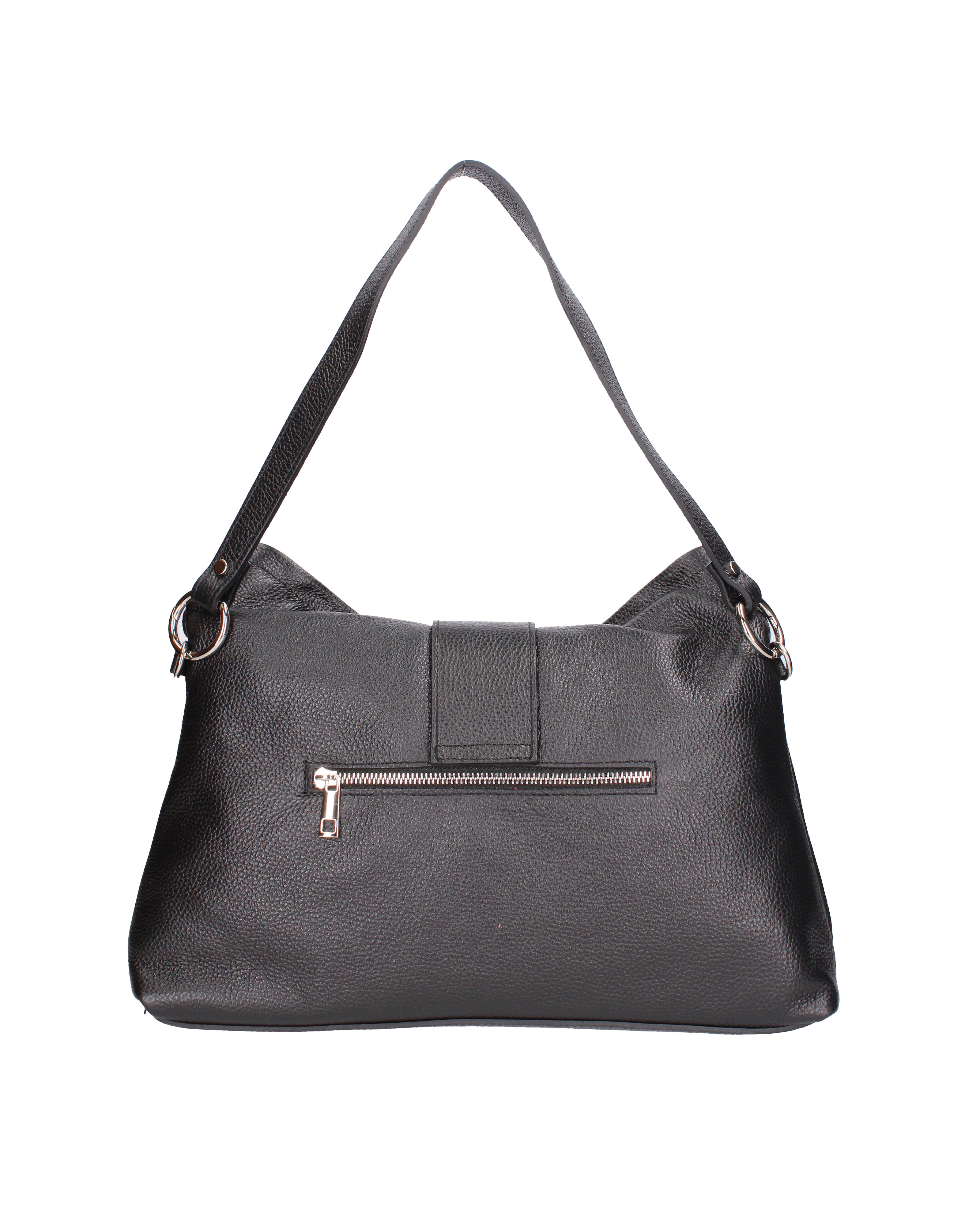 Grace Borsa a spalla da donna Vera pelle 07158-D28 NERO Viola Castellani