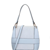 Levana Borsa a spalla da donna Vera pelle 8911-CIELO Gave Lux
