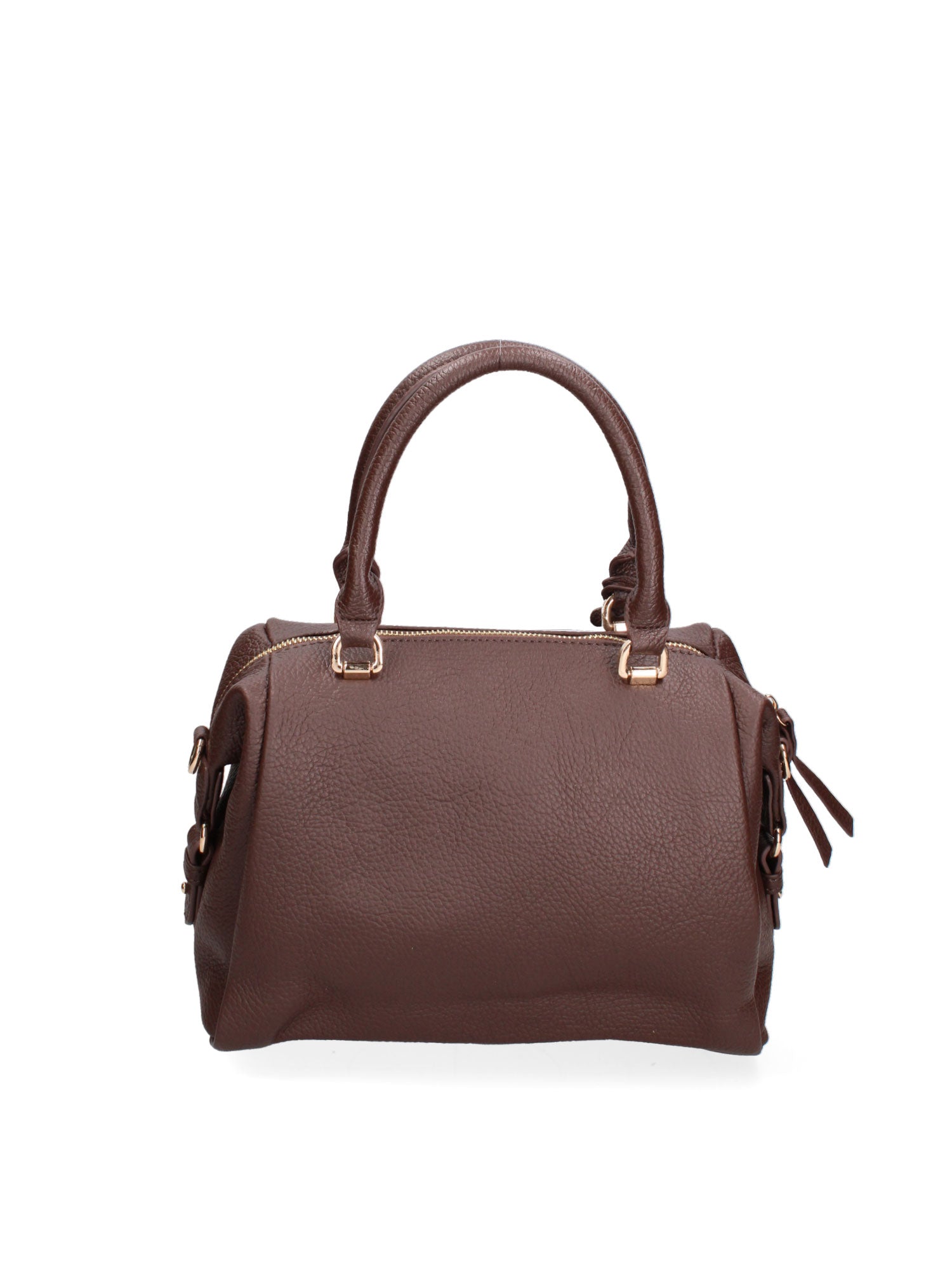 Borsa a mano da donna Ecopelle e Zip 631-1-CHOCOLATE Diana&co