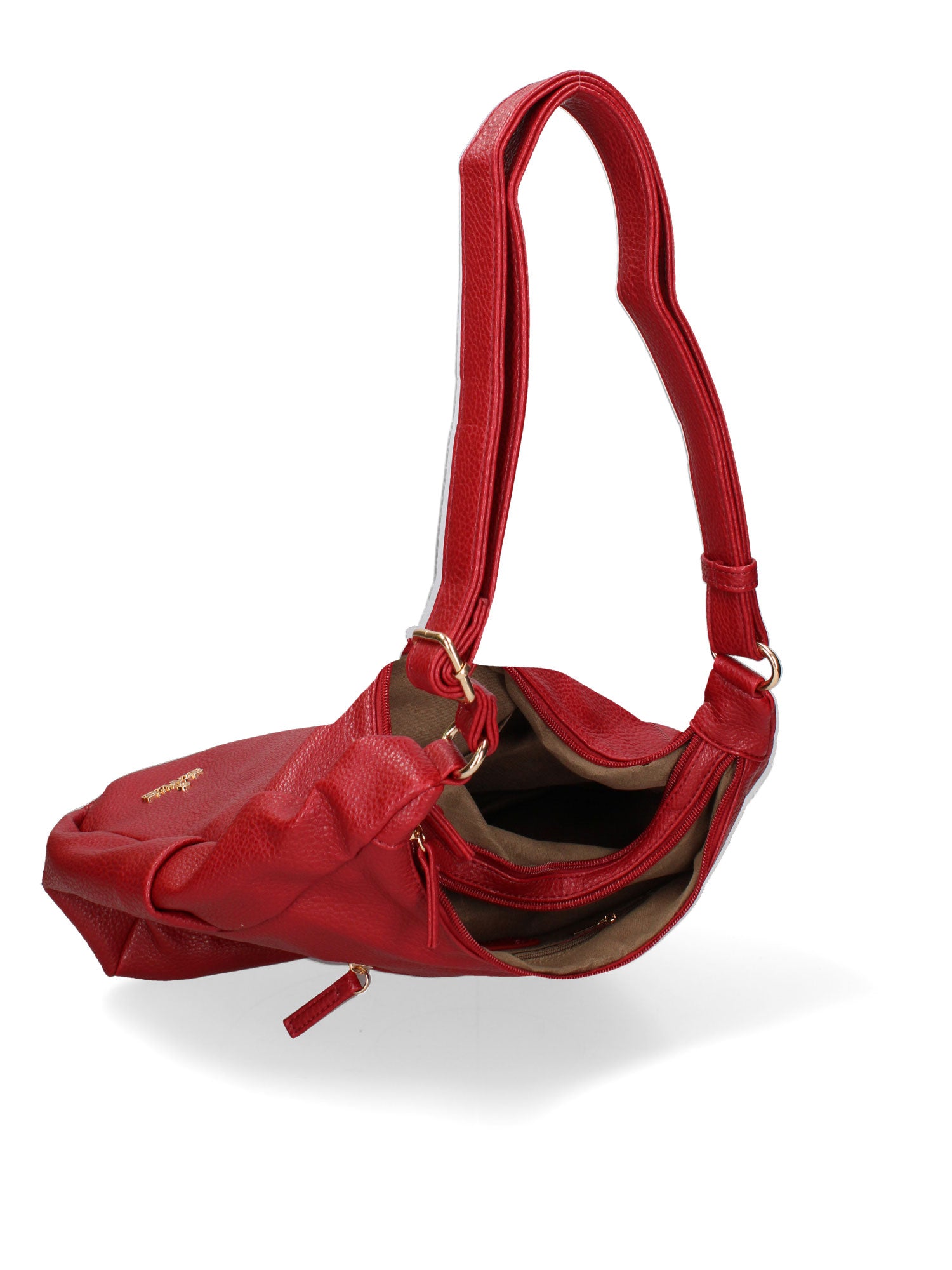 Borsa a tracolla da donna Ecopelle BC1382-RED B Cavalli